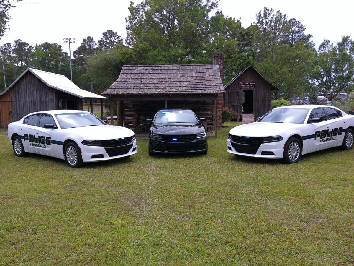 image of police cars