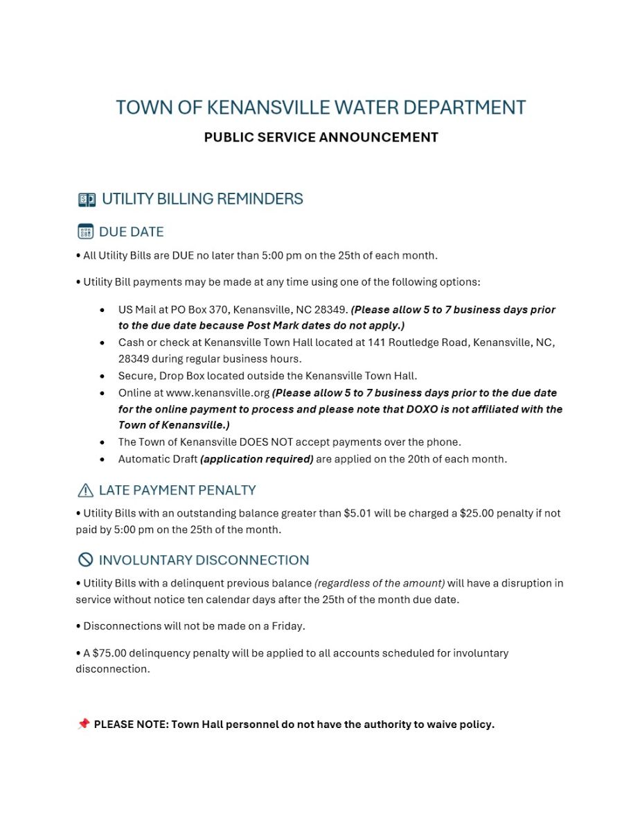 Image of Utility Payment Document