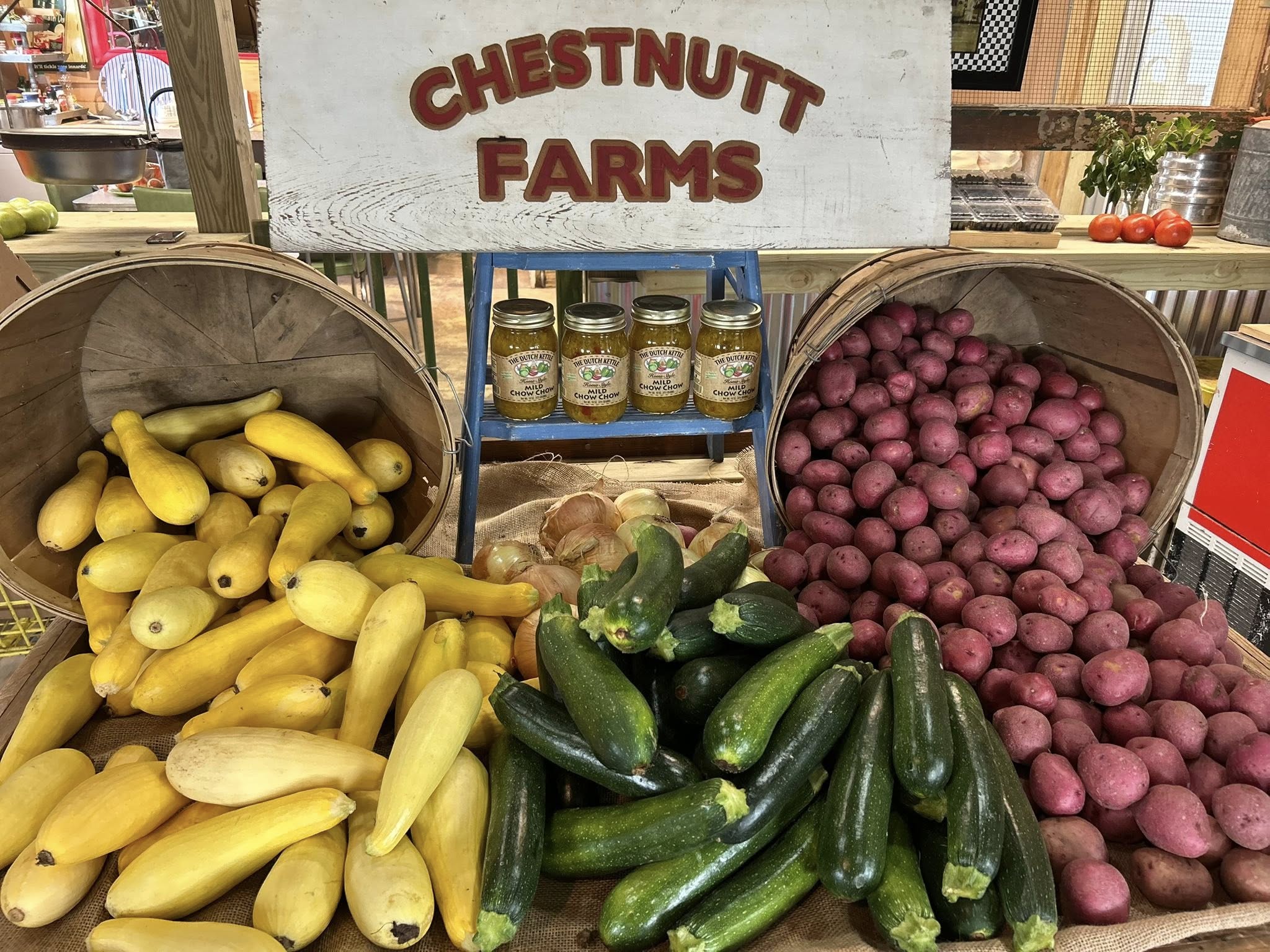 various vegetables